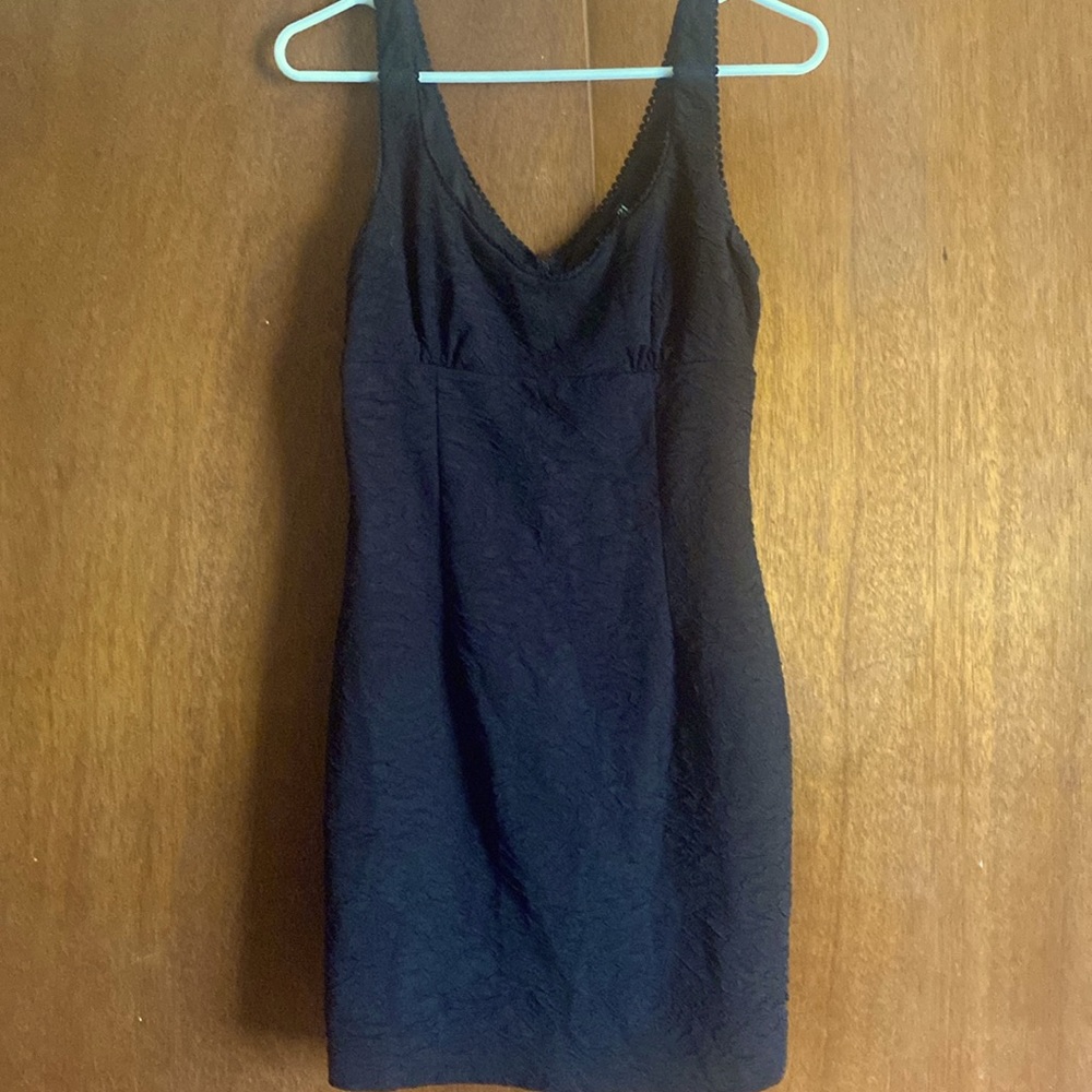 Jr’s Women’s Large Black Midi Dress